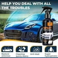 thumbnail image 4 of Kieccall 200ml Car Hydrophobic Ceramic Coating Spray Auto Paint Protection With Microfiber Cloth Water Repellent Shine For Vehicle Exterior Long Lasting Care, 4 of 6