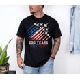 thumbnail image 4 of 250 Years 1776-2026 Shirt, Fighter Jet American Flag Tee, Patriotic 4th Of July T-Shirt, 4 of 7