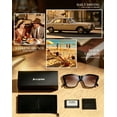 thumbnail image 2 of Joopin Vintage Women Butterfly Sunglasses Designer Square Sun Glasses Shades, 2 of 6