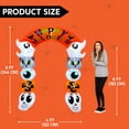 thumbnail image 4 of Joyfy 8 FT Halloween Inflatable Cute Stacked Characters Halloween Archway Decorations Inflatable with Build-in LEDs,Halloween Blow Up Yard Decorations, 4 of 7