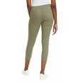 thumbnail image 3 of Gloria Vanderbilt Women's Pull-On Crop Pant (Sage Meadows, 6), 3 of 3
