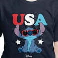 thumbnail image 3 of Lilo & Stitch - Stitch USA Sunglasses - Youth Short Sleeve Graphic T-Shirt, 3 of 5