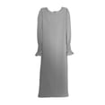 thumbnail image 4 of EnJoCho Robe Abaya pour Filles à Col Ras du Cou, Maxi, Kaftan de Prière pour le Ramadan et la Mosquée, Robe Confortable et Modeste pour Tous les Jours, Fête des Fêtes, Robe pour Enfants, 4 of 4