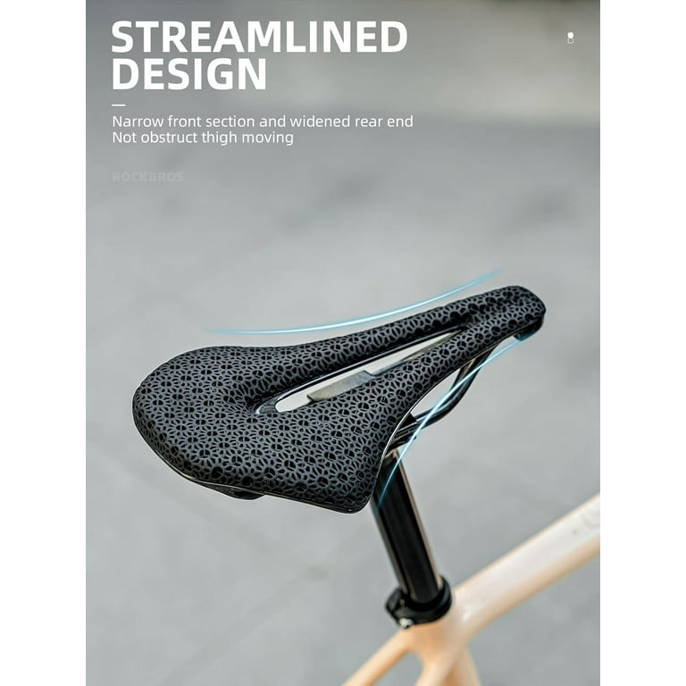 ROCKBROS Road MTB Mountain Bike Seat 3D Printed Bike Saddle