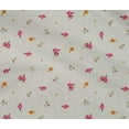 thumbnail image 4 of oneOone Cotton Flex Fabric Leaves & Flower Floral Printed Craft Fabric BTY 40 Inch Wide, 4 of 4