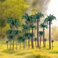 thumbnail image 3 of 28Pcs Diorama Model Train Scenery Trees Artificial 5-19cm Miniatures for Layout Micro Landscape Railroad Supplies Decoration, 3 of 8