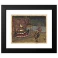 thumbnail image 2 of Tadeusz Makowski 18x15 Black Modern Framed Museum Art Print Titled - Serenade (1908), 2 of 5