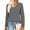 Dark Gray, variant on TEMOFON Long Sleeve Shirts for Womens Blouses Shirts Dressy Casual Loose Tops Sweatshirts Womens Clothes Lace Sleeve V Neck Lightweight Pullover Fall Tunic Tops T Shirts