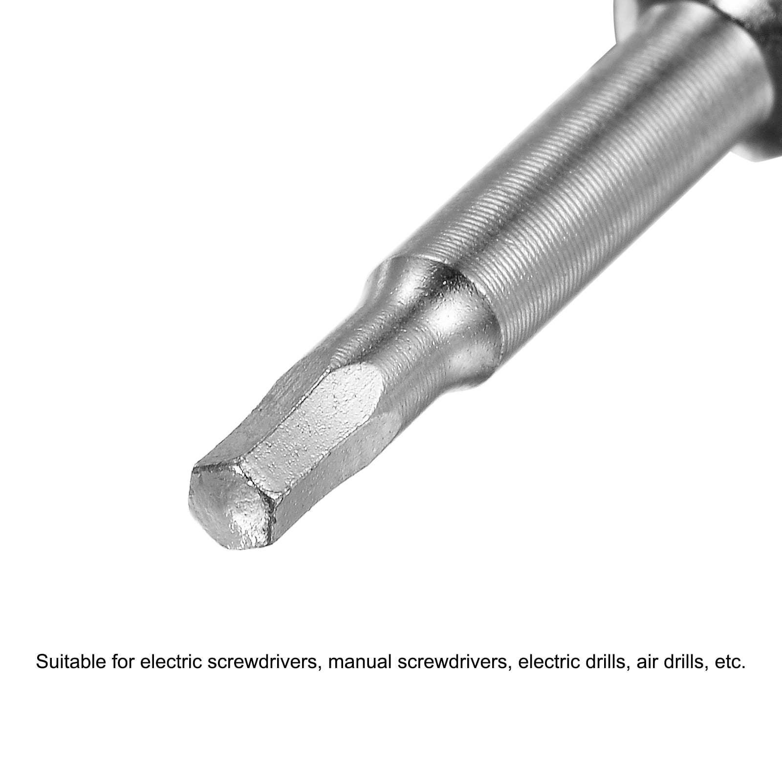 Unique Bargains Magnetic Hex Head Screwdriver Bit Hex Shank S2 Steel Power Tool 3/32" 6Pcs
