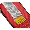 thumbnail image 4 of 4" x 30' Ratchet Straps w/ flat hook, WLL 5,400 Trailer Tie Down - Red, 4 of 5