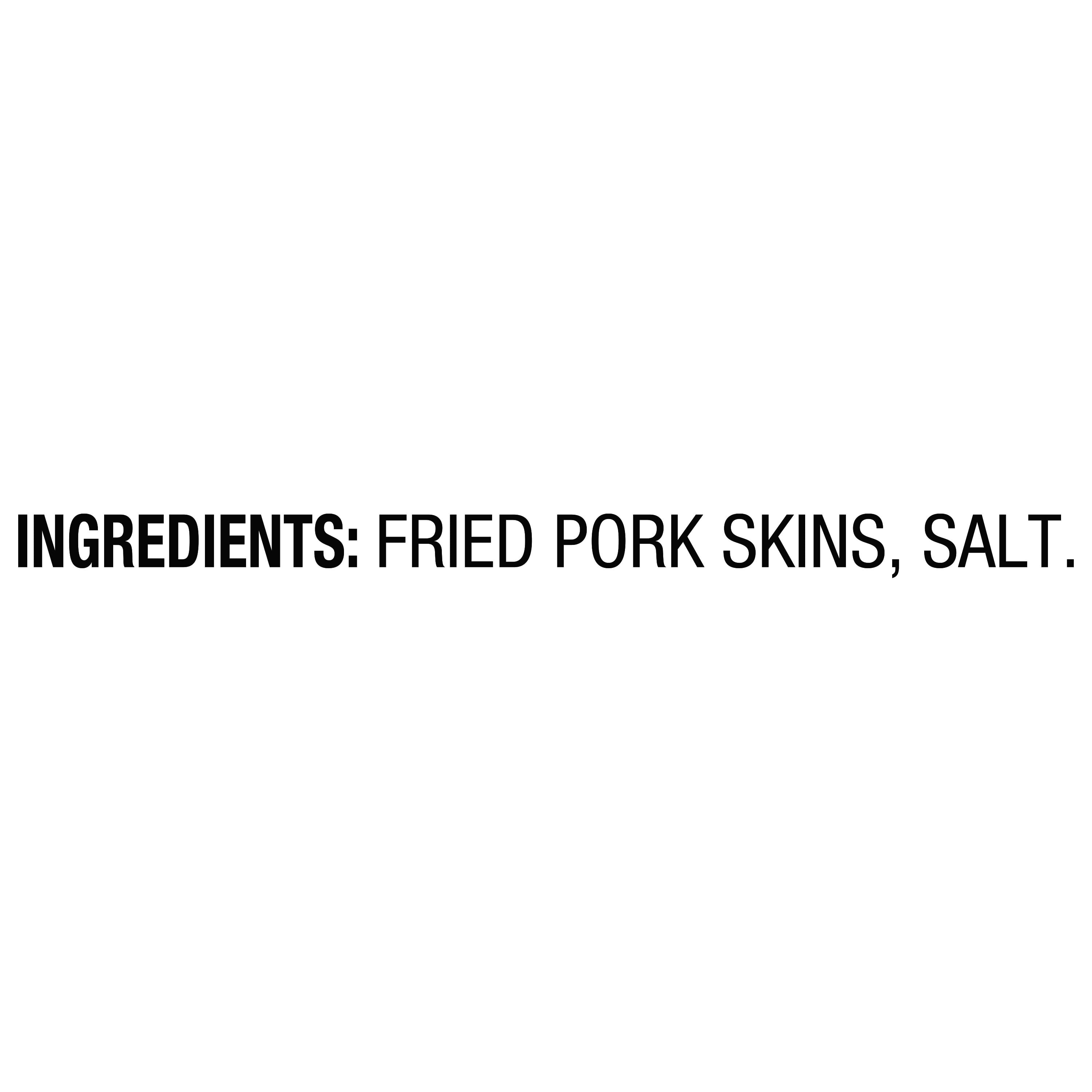 Baken-Ets Traditional Chicharrones Fried Pork Skins, 4 oz Bag