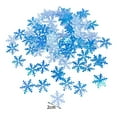 thumbnail image 4 of PENGXIANG 300Pcs  Simulation Snowflakes Mini Holographic DIY Accessories Christmas Tree Ornament False Snowflakes for Party, 4 of 11