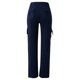 thumbnail image 3 of Pantalones cargo informales con cintura elástica para mujer: pierna ancha, bolsillos, poliéster, largo completo, primavera/otoño/invierno - S-XL, 3 of 5