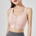 thumbnail image 2 of Sujetadores deportivos de malla sin costuras para mujer, ropa interior para Fitness, gimnasio, correr, sujetador a prueba de golpes, inalámbrico, Top corto de talla grande 6XL, sujetador de Yoga trans, 2 of 4