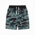 thumbnail image 4 of NOLDARES Toddler Baby Boy Shorts Summer Clothes Kids Boys Short Pants with Elastic Waist Pull On Cotton Shorts(Light Green,6Y), 4 of 4