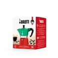thumbnail image 3 of Bialetti 5322 Cafetière Espresso Moka Express, Vert/rouge, 3 of 6