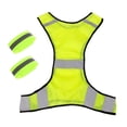 thumbnail image 1 of Chaleco Reflectante Ajustable Zulema para Equipo de Seguridad Visibilidad Todo El Día Chaleco reflectante para correr, 1 of 8
