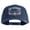 Navy, variant on U.S. Army Air Assault Badge Embroidered Retro Cotton Blend Snapback Cap - Navy OSFM