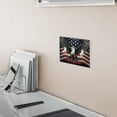 thumbnail image 5 of Hand Drawn Eagle and American Flag Light Switch Plate Covers 3 Gang Wall Plate Plastics Outlet Covers for Kitchen Home Office Decor, 5 of 8