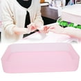 thumbnail image 4 of Nail Art Storage Box Nail Container Case Makeup Organizer Holder for Nail Tools Makeup BrushesPink, 4 of 14
