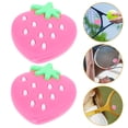 thumbnail image 1 of TEHAUX 3Pcs Pink Tennis Racket Shock Absorber for Vibration Dampening, 1 of 8