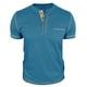 thumbnail image 4 of Tops para hombre, blusas y camisas de manga corta con cuello redondo para hombre, blusas casuales de moda para hombre, blusas de manga corta con cuello redondo de color liso, blusa de poliéster para h, 4 of 7