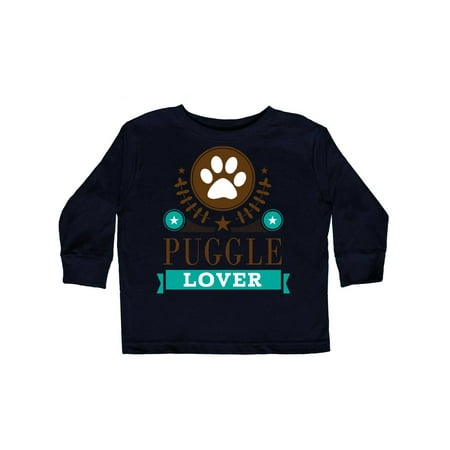 

Inktastic Puggle Lover Gift Toddler Boy or Toddler Girl Long Sleeve T-Shirt