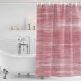thumbnail image 2 of Pink Shower Curtain Set - 48" x 72" Washable Bathtub Curtain with 12 Hooks, Vintage Modern Abstract Art Ombre Waterproof Fabric Stall Shower Curtains for Bathroom/Bathtub Décor, 2 of 6