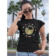 thumbnail image 2 of Sleeping Kitten T-Shirt Women -June Erica Vess Designs, Female 3X-Large, 2 of 4