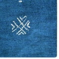 thumbnail image 2 of Rugsotic Carpets Handmade Rugs Hand Knotted Loom Rectangle 8'x11' Blue Silk Mix for Indoor Use, 2 of 5