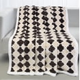 thumbnail image 2 of Tirrinia Soft Plush Fleece Throw Blanket 50”x 70” Lightweight Warm Bed Sofa Couch Brown, 2 of 7
