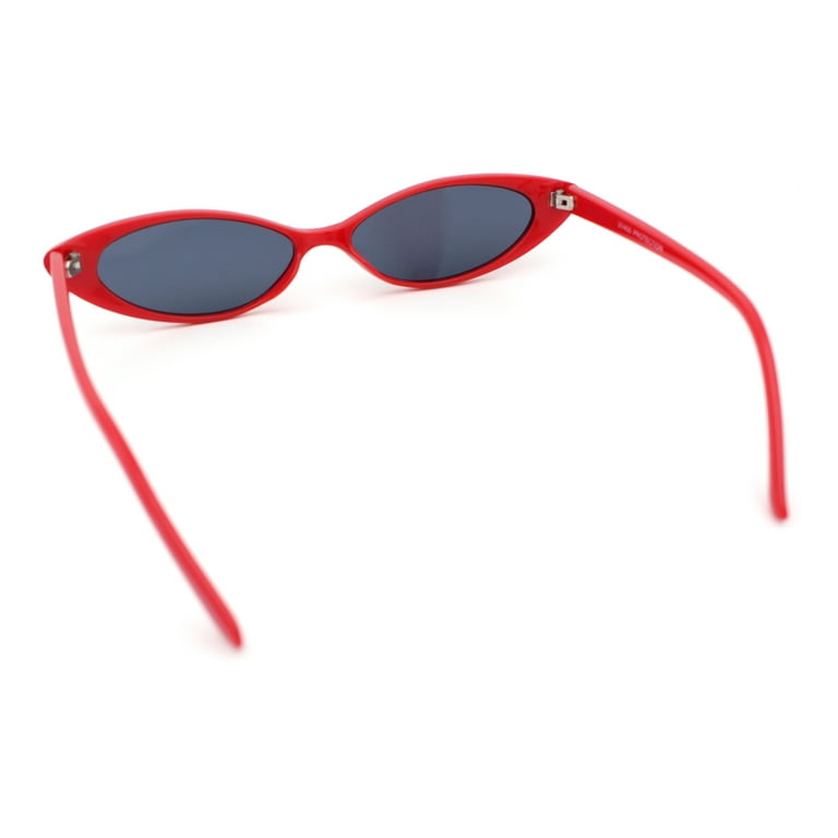 SA106 by SA106 Narrow Thin Cat Eye Plastic Gothic Retro