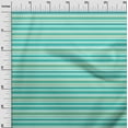 thumbnail image 2 of oneOone Organic Cotton Voile Fabric Horizontal Stripe Print Fabric BTY 42 Inch Wide, 2 of 4