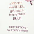 thumbnail image 3 of Hallmark Disney Princess Musical Birthday Card for Girl (A Princess like You), 3 of 6