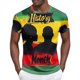 thumbnail image 1 of Tops para hombre, blusas y camisas de manga corta con cuello redondo para hombre Camisa de manga corta estampada para hombre Top/camisa de manga corta con cuello redondo Tops para hombre, 1 of 4