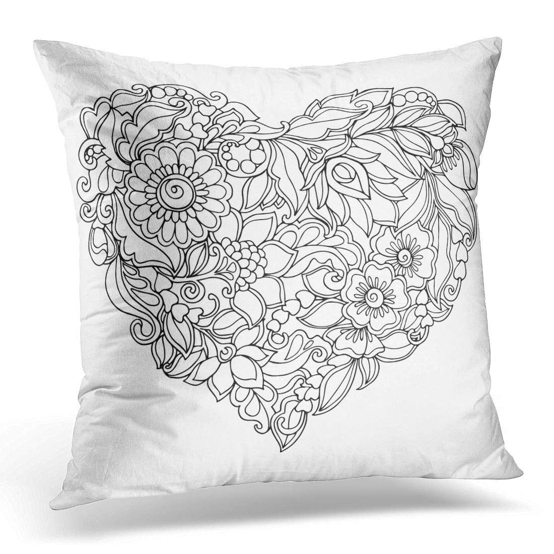 Pillow Coloring Pages