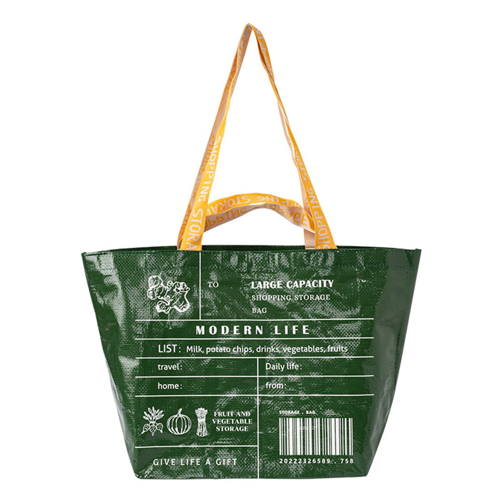 Large Portable Reusable Shopping Bag Folding Store Handbag Tote Bags Trendy CA 