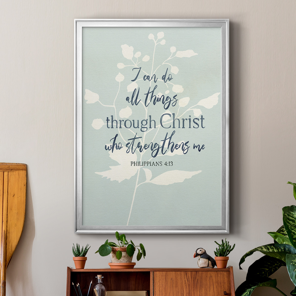 I Can Do All Things Premium Classic Framed Print - Ready to Hang