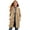Khaki, variant on Stylish Longline Trench Coat for Girls â Lined Windbreaker Jacket with Hood, Single- Dress Coat Outerwear for Fall & Winter, Ages 2â14