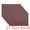 Brown, variant on Unique Bargains 6 Pack Plastic Placemats for Dining Table Decor Beige 17.7x11.8inch