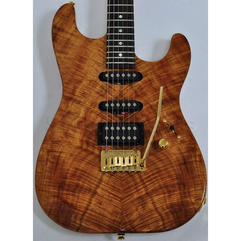 Schecter California Custom Elite Koa Top USA Custom Shop