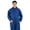 Blue, variant on Work Jumpsuit Waterproof Breathable Sweat-absorbing Elastic Cuff Multiple-Pockets Anti-static Polyester Solid Long Sleeve Men Coveralls Work Uniform for Male