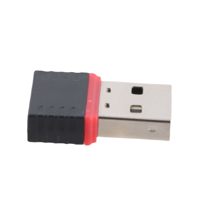 Adaptador De Red Inalámbrico, Adaptador Wifi Interfaz USB 2.0 Compacta Y Elegante Material ABS Tecnología 11n Para Viajes Para Computadora Para El Hogar