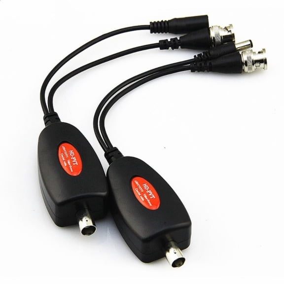 AHD/CVI PVT Coaxial Transmission Video Power 2 in 1 BNC Transmitters Signal Monitoring System CCTV Camera 400M