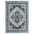 thumbnail image 3 of Luxe Weavers Oriental Medallion Ivory 9x12 Area Rug, Indoor Carpet with Medium Pile, 3 of 10
