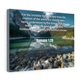 thumbnail image 1 of Scripture Walls For The Invisible Things Romans 1:20 Bible Verse Canvas Christian Wall Art Ready to Hang Unframed, 1 of 7