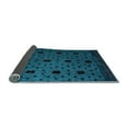 thumbnail image 2 of Ahgly Company Indoor Rectangle Abstract Light Blue Modern Area Rugs, 2' x 4', 2 of 4