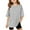 Grey, variant on FAOWME Child Kids Girls T-Shirts Short Sleeve Kids Summer Oversized Tops Casual Crewneck Basic Tees White 11-12 Years