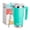 Teal, variant on 16 oz Tumbler with Handle Reusable Stainless Steel Vacuum Insulated Tumbler Cups with Lid and Straw (Teal)