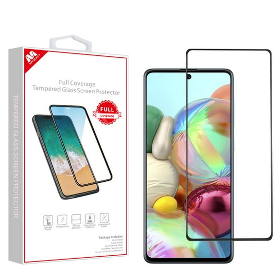 Samsung Galaxy A71 5G Tempered Glass Screen Protector [Edge to Edge Coverage] FULL Coverage Protection Durable Tempered Glass HD Clear Screen Protector 9H Guard for Samsung Galaxy A71 / 5G